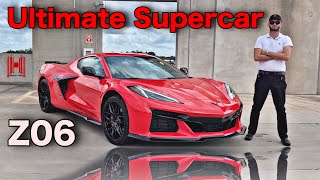 2024 Chevrolet Corvette Z06 is the Better Supercar  All Specs and Test Drive [upl. by Aliuqahs]