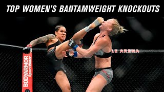 Top 10 Womens Bantamweight Knockouts in UFC History [upl. by Nhor]