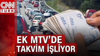 Ek MTV 2 taksiti için son ödeme tarihi 30 Kasım İlk taksiti ödemeyenlere yüzde 25 faiz [upl. by Aicatsal]