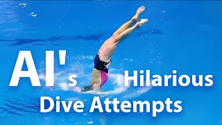 When AI Tries Diving Championship Fail That Will Make You Laugh [upl. by Cybil]