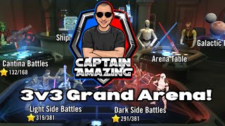 The fate of my staying in Kyber 2 is on the line 3v3 Grand Arena [upl. by Ardnasela559]