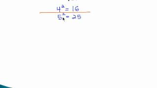 Pythagorean Theorem  Square Roots not perfect [upl. by Saxen244]