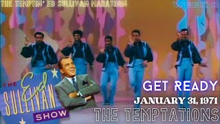 Get Ready  The Temptations 1971  Live on The Ed Sullivan Show HD [upl. by May]