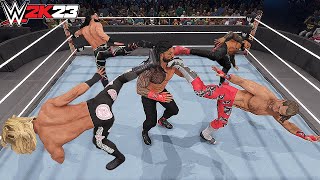 BEST ever Finisher Combinations in WWE 2K23 [upl. by Enwahs814]