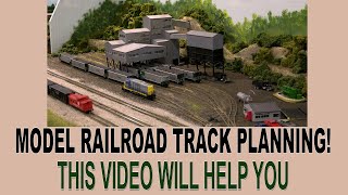 MODEL RAILROAD TRACK PLAN VIDEO THIS WILL HELP YOU [upl. by Dianthe]