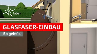 Glasfaser Einbau So geht´ s [upl. by Isabea823]