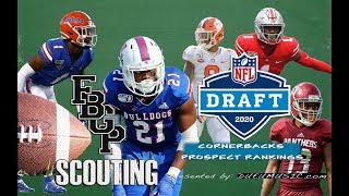 Football Gameplans 2020 NFL Draft Prospect Rankings Cornerbacks [upl. by Opal]