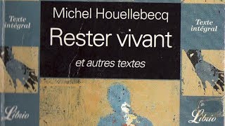 Michel Houellebecq DABORD LA SOUFFRANCE [upl. by Yonina]