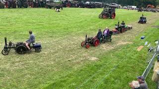 Miniture steam engines in the main arena at Netley Marsh 19 07 2024 [upl. by Treat]