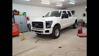 2016 F350 FRONT END CONVERSION [upl. by Ledairam304]