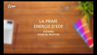 Les Tutos EDF  Comment bénéficier de la Prime Énergie d’EDF [upl. by Aliuqet]