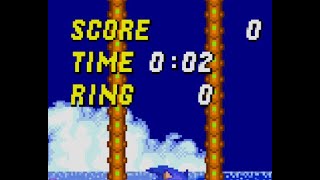 sonic 2 decomp mods gameplay prototype ring hud [upl. by Clancy]