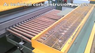 How cork stoppers are made [upl. by Ferrick]