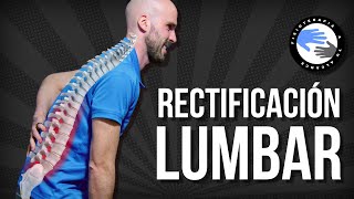 5 mejores EJERCICIOS para corregir la RECTIFICACION LUMBAR [upl. by Assirak]