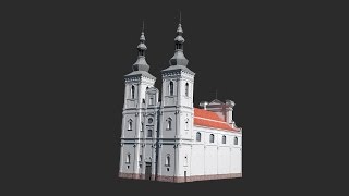 Wings 3D  Basilica Minor in LesznoTimelapse  Takeart [upl. by Airednaxela]