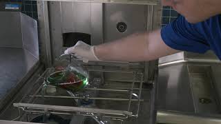 AM16 Dishwasher Operator Training  Part 5  Deliming [upl. by Carlstrom]