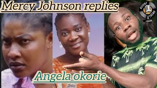 Mercy Johnson replies Angela okorie over her 40th birthdaysome people today [upl. by Barvick833]