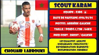 CHOUAIB LABROUKI CJBGCCHMOROCCO 87 LEFTBACK SKILLS 201819 HD [upl. by Niwrud]