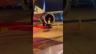 🛩️Aircraft Engine Compressor Cleaning🛩️ aircraftfan aircraftmaintenance engine aviation [upl. by Anaili]