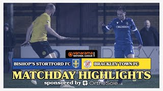 Matchday Highlights  Bishops Stortford FC vs Brackley Town FC  Vanarama National League North [upl. by Day503]