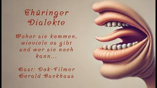 quotLive aus dem Fernsehzimmer“ – Talkshow mit Gerald Backhaus DokFilmer Thüringer Dialekte [upl. by Nydroj631]