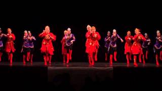 Mongolian Horse Dance  NYCCCs Lunar New Year Show at Flushing Town Hall [upl. by Asek]