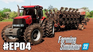 FINALIZANDO O PLANTIO DE MILHO NO ELDORADO  FARMING SIMULATOR 22  EP 04 [upl. by Oine]