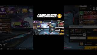 Ek Dina me grand master 😳freefire shortvideo gaming [upl. by Slotnick]