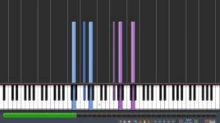 Bach  quotWellTempered Clavierquot BWV 850  Prelude and Fugue Synthesia Piano Tutorial [upl. by Hyozo]