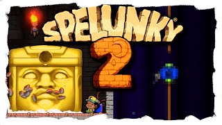 Spelunky 2 Beating Olmec and Seeing the Final boss [upl. by Templeton829]