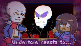 Undertale reacts to Disbelief in a nutshell  Phase 2 [upl. by Rramahs627]