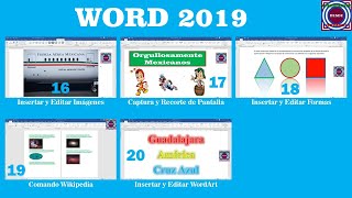 Curso de Word 2019 Videos 16 al 20 [upl. by Butterworth481]