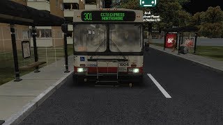 OMSI 2 CCTA New Flyer D40LF ISM ZF On Route 301 [upl. by Palumbo727]