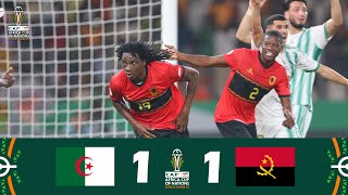 Résumé du Match Algérie 11 Angola  Coupe dAfrique des Nations de la CAF 2023 [upl. by Aved]