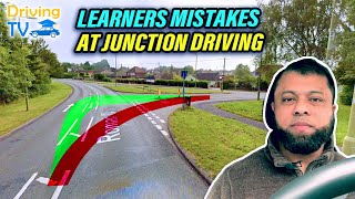 LEARNERS MISTAKES AT JUNCTION DRIVING [upl. by Attelliw]