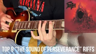 Top 9 “The Sound of Perseverance” Riffs [upl. by Divod433]