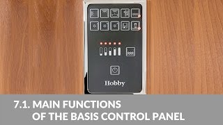 71 Main functions of the basis control panel [upl. by Arvonio]