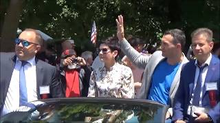 Whoifwhat Int Boxing Hall of Fame 2018 Parade Canastota NY Part 1 [upl. by Whyte991]