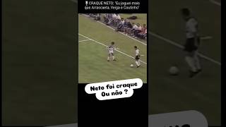 Neto foi craque ou não comente seguenos cortesvirais futebol bola craqueneto like dribles [upl. by Zoltai279]