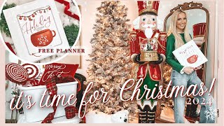 🎄 ITS TIME FOR CHRISTMAS  CHRISTMAS DECOR planning  prep 2024  Getting ready for Christmas [upl. by Ruenhcs]