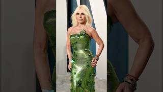 Donatella Versace  fashion runway versace donatella versaceonthefloor news [upl. by Elleret]