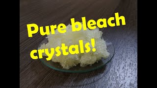 Making sodium hypochlorite crystals [upl. by Amalia958]