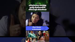 Best Tamil Movie Female Villains Female Villain Characters Cinema Log [upl. by Aramac]