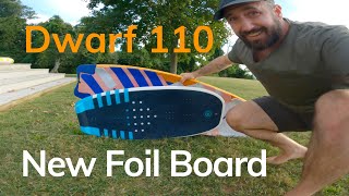 Dwarfcraft Review  great short kite foil board big step up from Nobile Infinity Foil [upl. by Fronnia218]