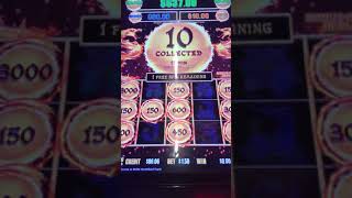 MGM NorthField Park Casino ClevelandOhio 1st time playing DRAGON LINK GAME🎲🎲 [upl. by Attaynik629]