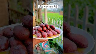 মুড়ির কালোজাম মিষ্টি 😋👌 cooking cookies recipe village villagelife [upl. by Bonney475]