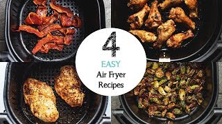 4 EASY Air Fryer Recipes for beginners [upl. by Suzi623]