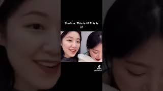 Shuhua to Soojin do we look like sisters😳 soojin shuhua shusoo gidle [upl. by Wilhelmina]