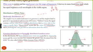 Generating Noisy Signals Exp2 Part2 [upl. by Bard]