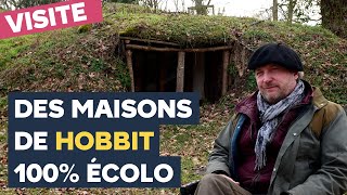 Il a construit des véritables maisons de Hobbit [upl. by Zellner]